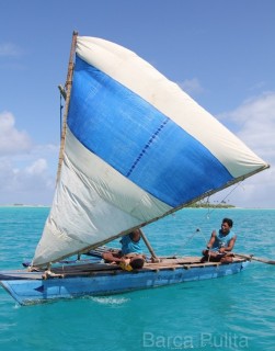 Embarcation traditionnelle des Kiribati