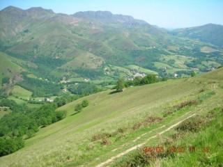 GR 10 - En bas, Saint Etienne de Bagorry