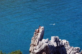 Escalader puis plonger