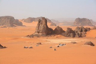 En 4x4 dans le Sahara algérien