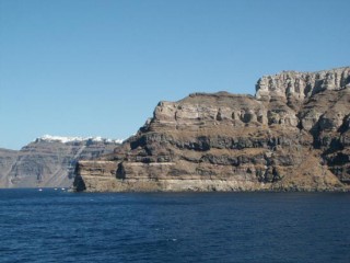 Gros plan sur falaise