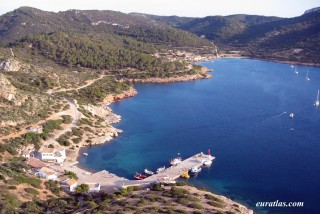 Ile de Cabrera, le port