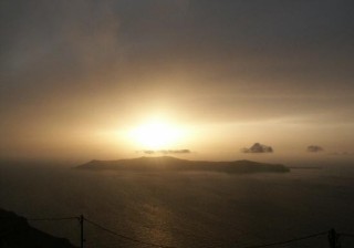 Imerovigli - Coucher de soleil