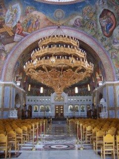 Intrieur de la basilique Agios Andreas