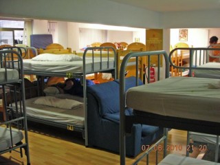 Intrieur de l'albergue PRIVEE de Santander...