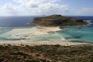 La baie de Balos La baie de Balos