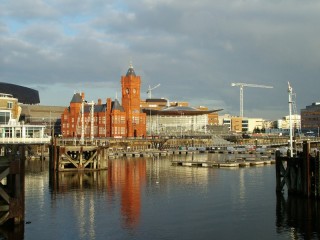La baie de Cardiff