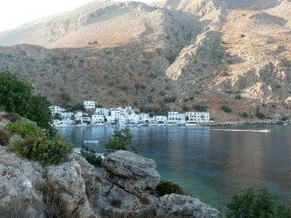 La baie de Loutro La baie de Loutro