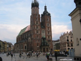 La basilique Sainte-Marie de Cracovie