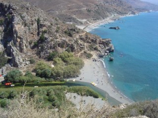 La belle plage de Prevelli