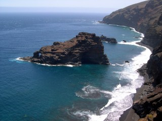 La côte nord de La Palma.