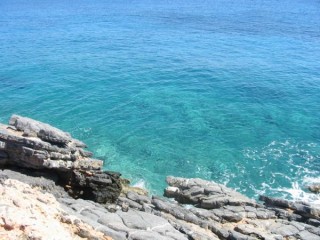 La couleur de la mer ...