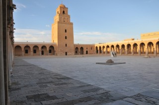 La cour intérieure de la grande mosquée
