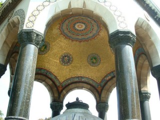 La fontaine de l'empereur Guillaume (dtail) 