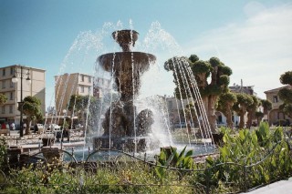 La fontaine du centre ville