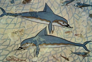 La fresque des dauphins