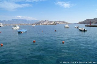 La marina de Baška La marina de Baška