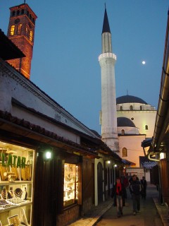 La mosquée Begs à Sarajevo