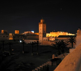 La mosquée la nuit et Vénus