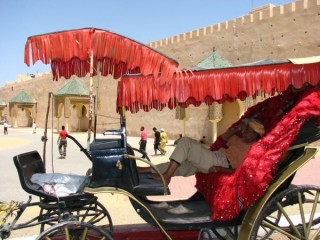 La place El Hdim  l'heure de la sieste