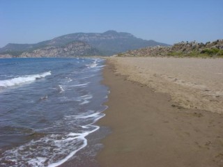 La plage d'Iztuzu