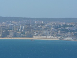 La plage de Tanger