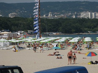 La plage de Varna