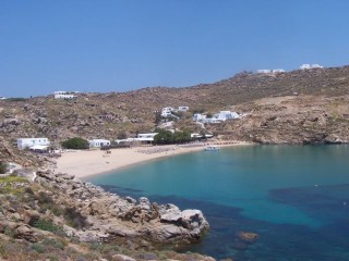 La plage de super paradise