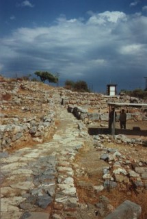 La route vers le port