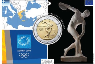 Le Discobole et les Jeux Olympiques dAthnes 2004