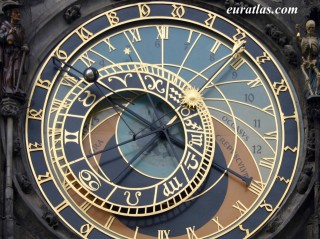 Le cadran de l'horloge astronomique de Prague