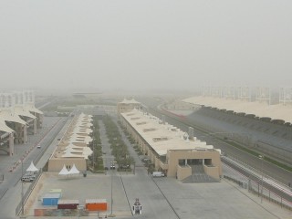 Le circuit de formule 1 de Bahreïn