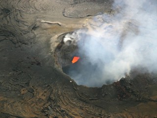 Le cne Pu'u'O'o du volcan Kilauea