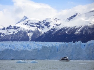 Le glacier Perito Moreno vu du lac Argentino
