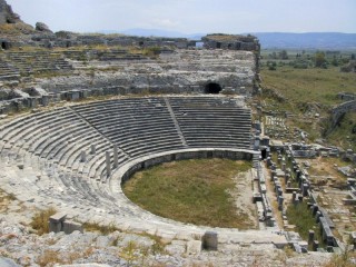 Le grand thtre de Milet
