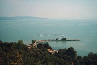 Le lac Balaton vu depuis Tihany (1/2)
