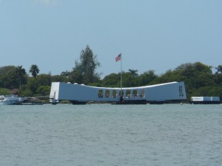 Le mémorial de l'USS Arizona