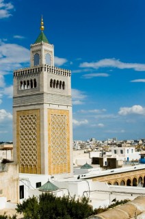 Le minaret de la mosquée Zitouna