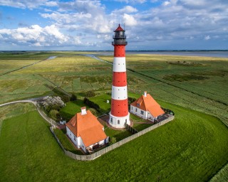 Le phare de Westerheversand (Schleswig-Holstein)