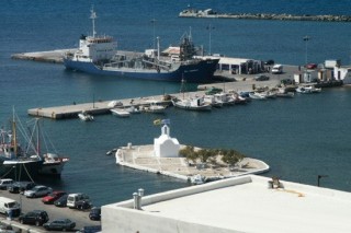 Le port de Naxos Le port de Naxos