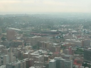 Le stade de la coupe du monde de rugby