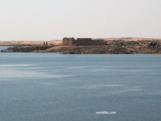 Le temple de Kalabshah sur le lac Nasser