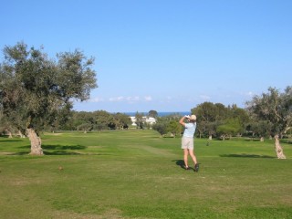 Le terrain de golf
