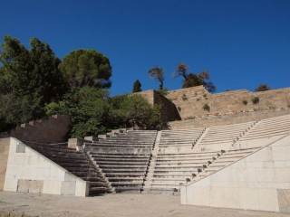 Le théâtre antique de l'acropole à Rhodes