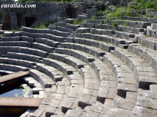 Le théâtre romain de Buthrote (en albanais : Butrint)