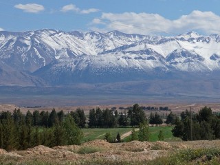 Le versant nord du Haut-Atlas