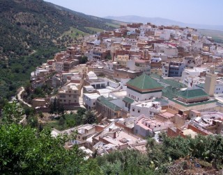 Le village sacr de Moulay Idriss