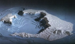 L'effondrement du volcan