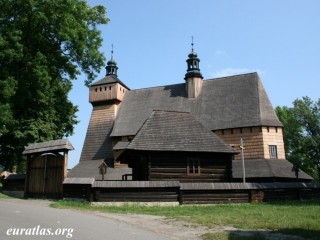 L'église de bois du XIVe siècle à Haczów