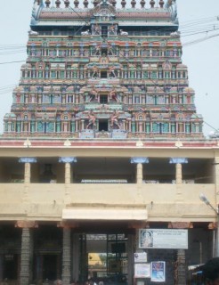 L'entre du temple de Chidambaram